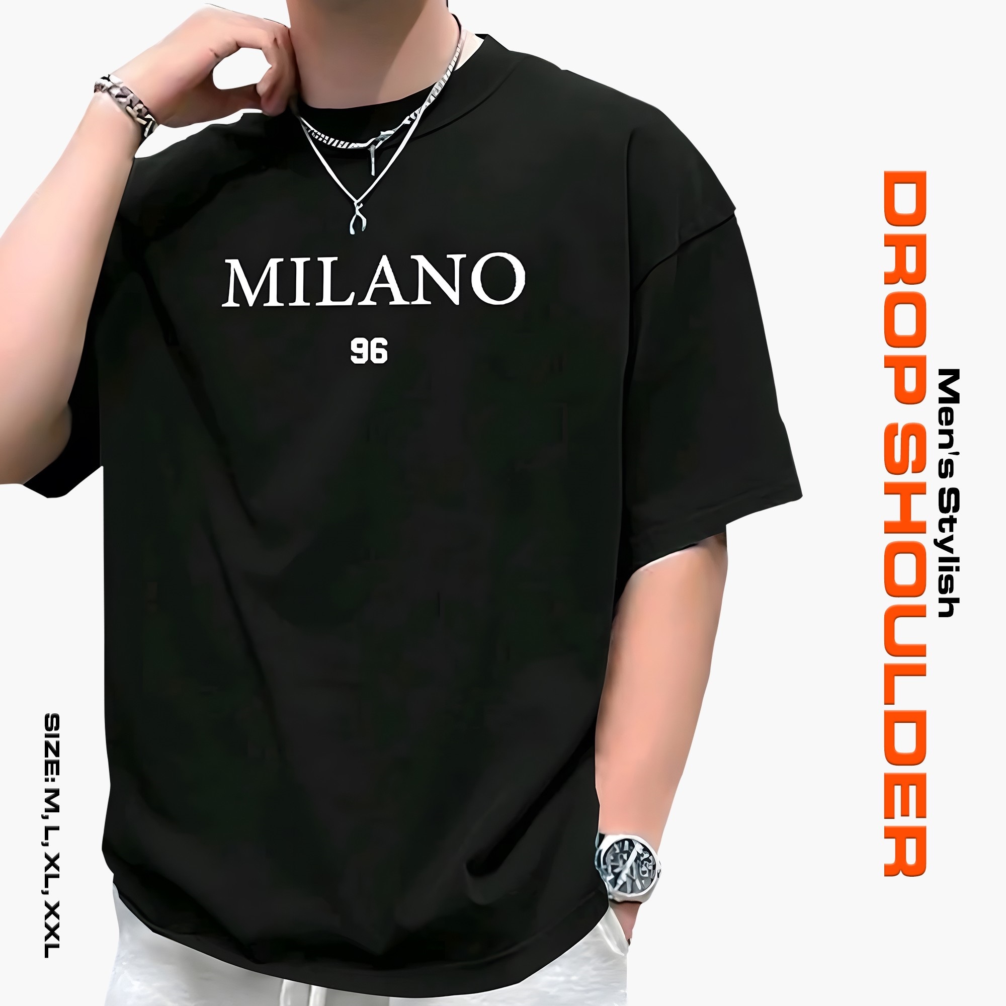 Men's Stylish Drop Shoulder-  6019