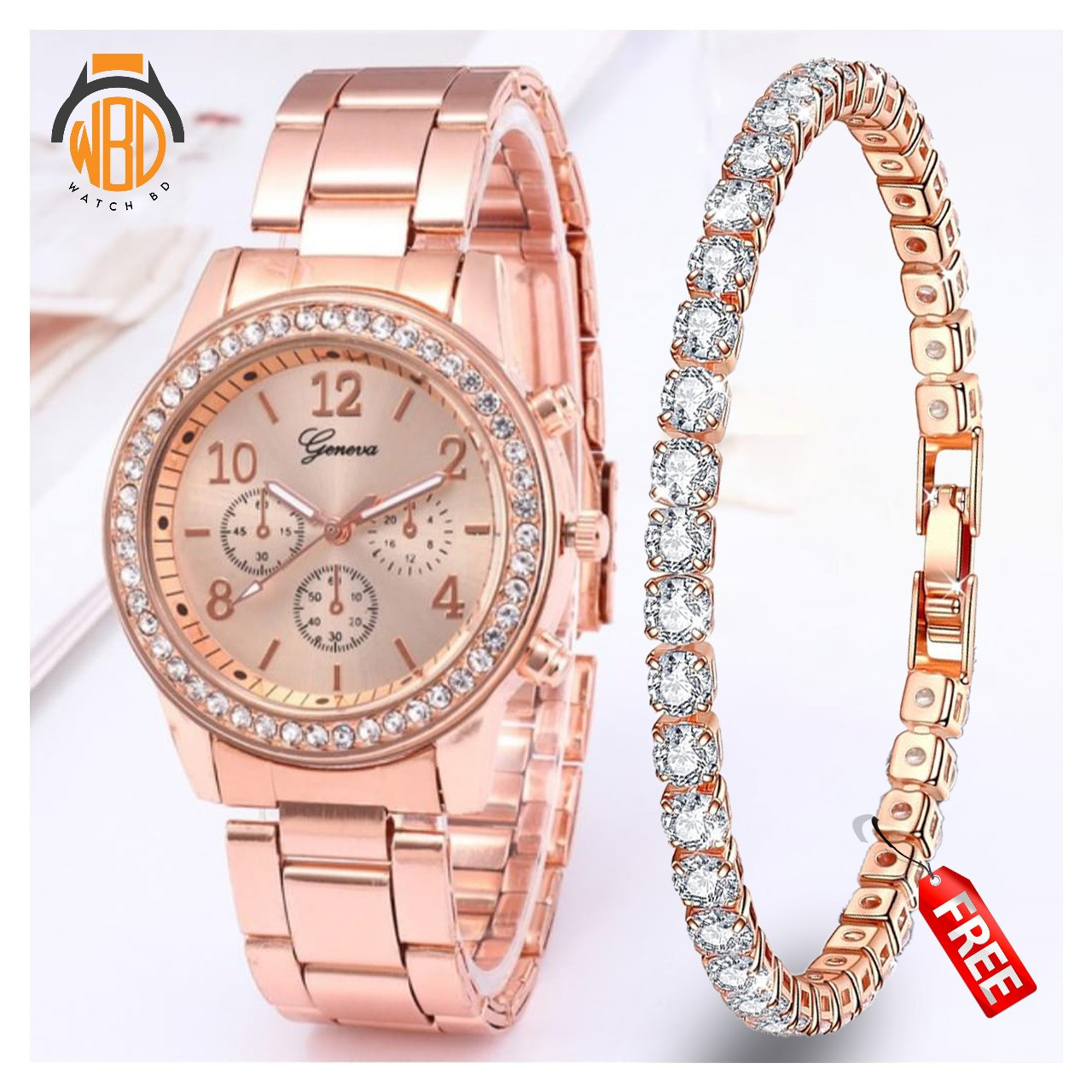 Watch + Free Bracelet 2116