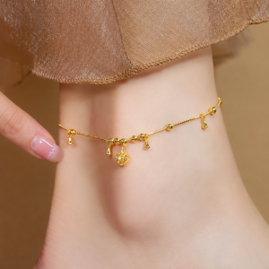 Luxury Crystal Anklet for Women (২পিস)