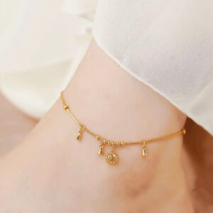 Luxury Crystal Anklet for Women (২পিস)